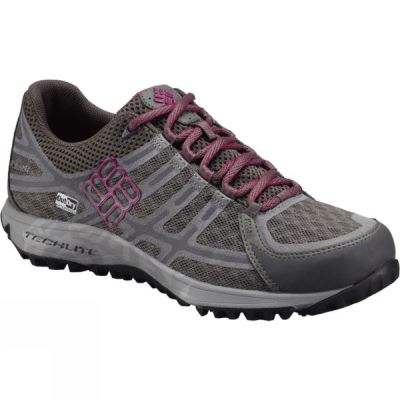 Botas de Montaña Columbia Conspiracy III Outdry Mujer Gris Oscuro / Fucsia - Chile BDQ263415